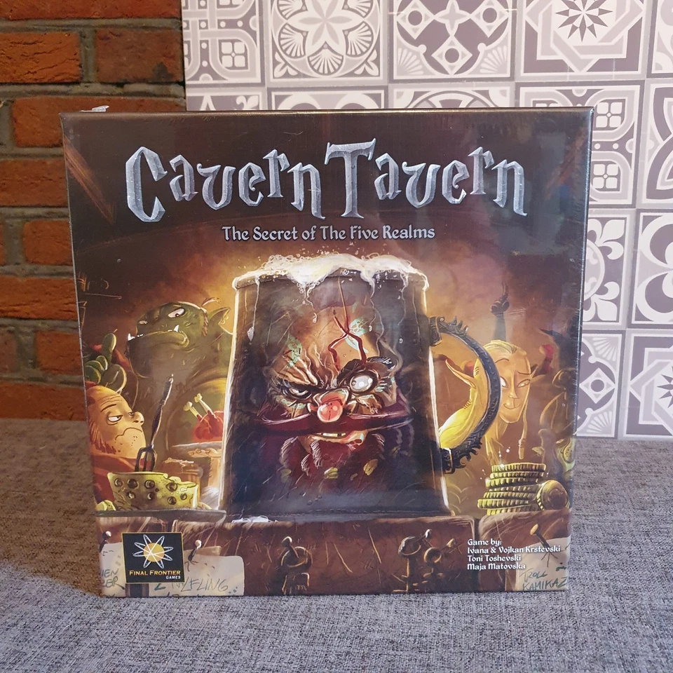 Cavern Tavern: The Secret of The Five Realms Board Game - New & Sealed - Image 1 of 2