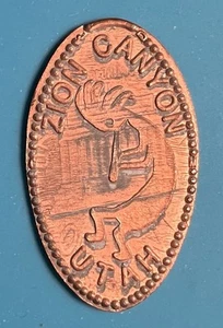 Elongated Penny (Zion Canyon, Utah) *Kokopelli Design* - Picture 1 of 1