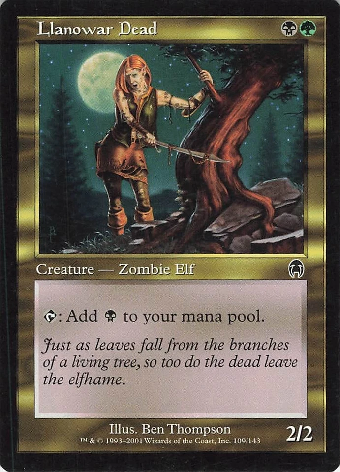 Llanowar Dead Apocalypse Regular - Image 1 of 1