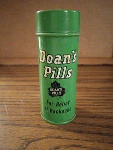Píldoras Doan's vintage lata (vacías) alivio del dolor de espalda - Imagen 1 de 7