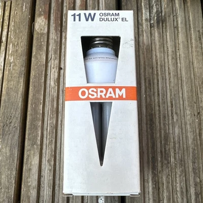 Osram Dulux EL 11w/60w Energy Saving Light Bulb - Image 1 of 4