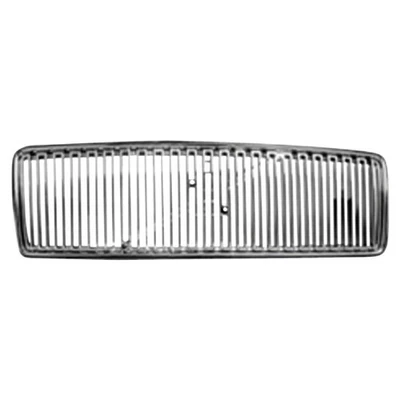 Replacement Silver Chrome Plastic Front Grille For 1993-1997 Volvo 850 - Image 1 of 3