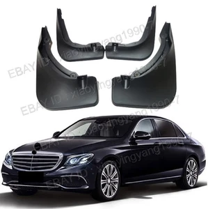 Front Rear Mud Flaps Guard Splash For 15-21 Mercedes Benz C Class Saloon W205 - Picture 1 of 3