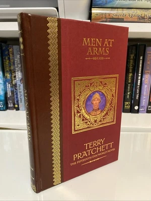 Terry Pratchett Men At Arms Unseen Library Edition Discworld #15 Hardback Book - Image 1 of 4