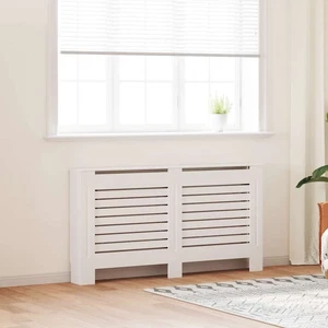 Radiator Cover with Top Storage Shelf, Slatted Design Heater Cover, Hide Clutter - Picture 1 of 72