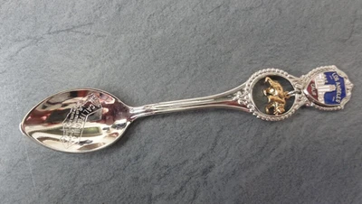 Löffelchen Kaffeelöffel Sammlerlöffel  Los Angeles mit Bär, Californien /USA - Bild 1 von 4