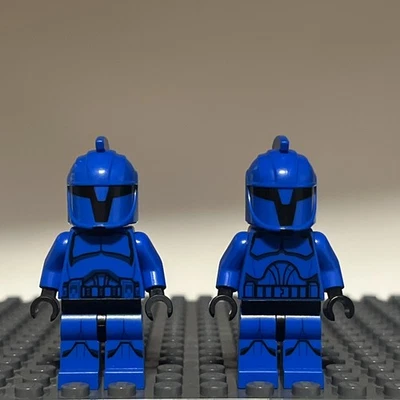 LEGO Senate Commando Clone Trooper Star Wars Minifigure lot x2 75088 sw0614 1Z - Image 1 of 2