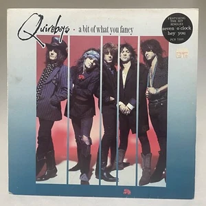 Quireboys A Bit of What You Fancy LP inside sleeve 1980s 1990s Metal Rock EMI - Picture 1 of 11