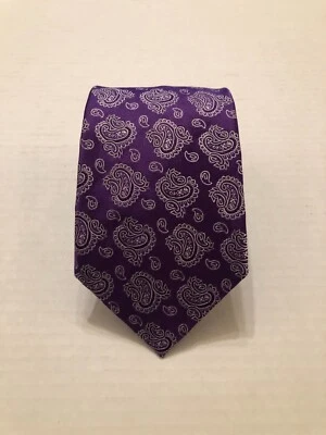 Altea Hombre Corbata Seda Nueva Ancho: 3 1/2" Largo: 59" Hecho en Italia Foto 1 de 4