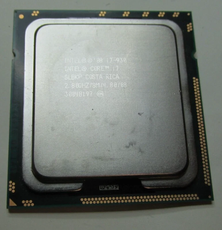 Procesador Intel Core i7-930 CPU cuatro núcleos 3,06 GHz 8 MB LGA 1366 SLBEN #12 Foto 1 de 1