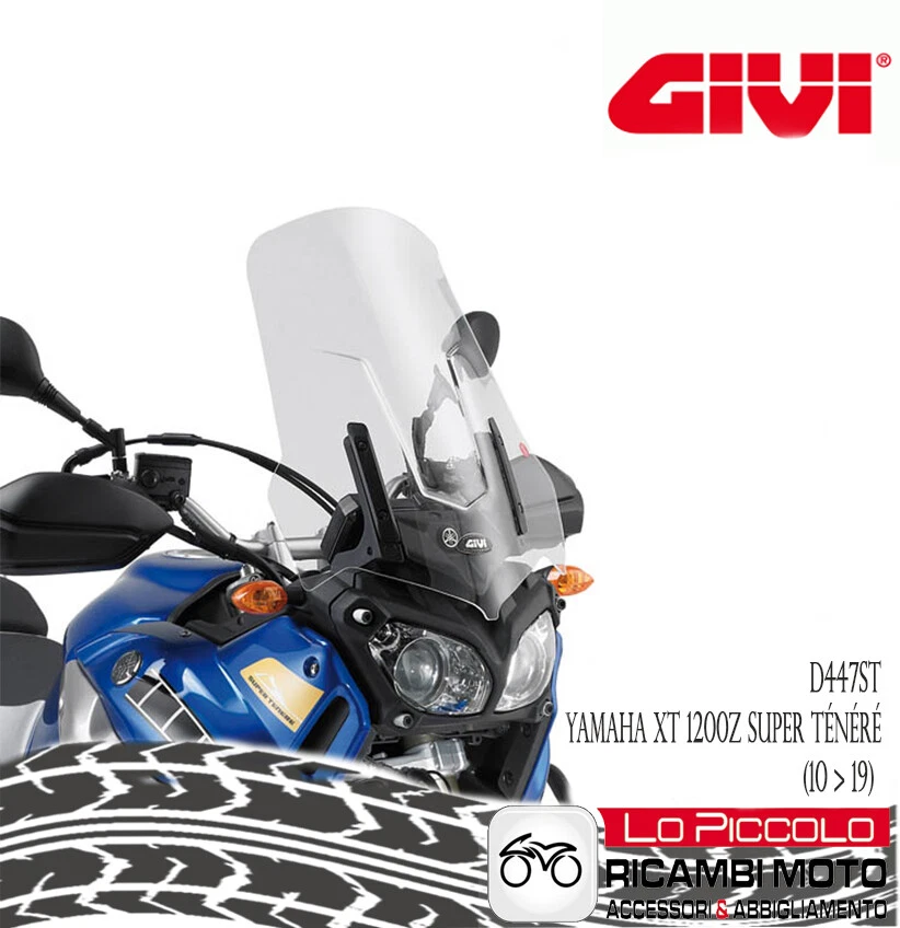 CUPOLINO [GIVI] - YAMAHA XT 1200 Z SUPER TENERE' (2010-2018) - COD.D447ST - Immagine 1 di 1