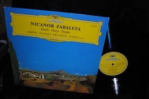 NICANOR ZABALETA Harp LP DGG STEREO NEAR MINT VINYL 2530230 - Bild 1 von 2