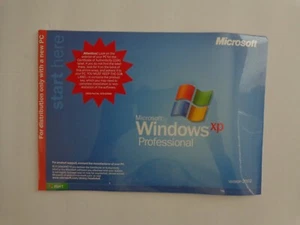MICROSOFT WINDOWS XP PROFESSIONAL FULL OPERATING SYSTEM MS WIN PRO =NEW SEALED= - Picture 1 of 2