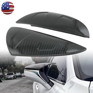 Carbon Fiber Texture M Style Mirror Cover Caps for 2021-2024 Lexus IS350 - Picture 1 of 8