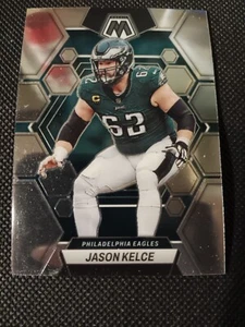 2023 JASON KELCE PANINI MOSAIC NFL CARD #196 PHILADELPHIA EAGLES CINCINNATI - Picture 1 of 2