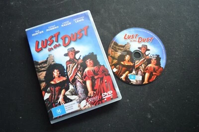 LUST IN THE DUST RARE AUSTRALIAN ALL REGION DVD! TAB HUNTER CESAR ROMERO Foto 1 de 2