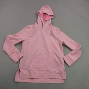 Vineyard Vines Hoodie Girls Large Long Sleeve Casual Lightweight Pink Outdoors - Picture 1 of 11