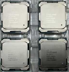 Lot of 4 Intel Xeon E5-2667V4 8-Core 3.20GHz SR2P5 CPU Processors