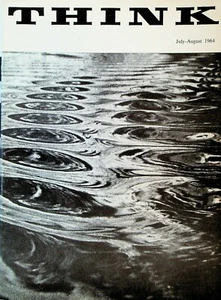 Think IBM Magazine July 1964 Lester Pearson Justice William Douglas - Picture 1 of 2
