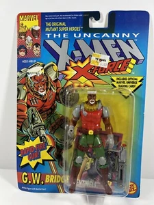 Marvel Uncanny X-Men Series G.W. 1992 FIGURA DE ACCIÓN PUENTE TOY BIZ X-FORCE - Imagen 1 de 3
