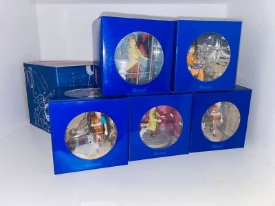 Tintin & Milou figurine SCEPTRE VOIE FERRÉE Cosmonautes BOITE CRABE Aurore - Photo 1/4