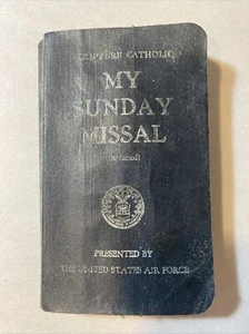 The United States Air Force - "Scripture Catholic" My Sunday Missal 1955 - Bild 1 von 12