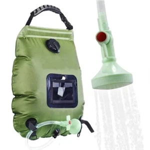 20L Camping Portable Solar Shower Bag Hot Water Durable Clean Hiking Travel Need - Picture 1 of 6
