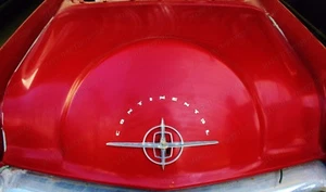 1956-1957 CONTINENTAL MKII MARK II MALETERO LETRAS CONJUNTO NUEVO CROMO 4047013 - Imagen 1 de 2