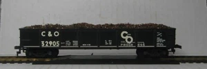 HO SCALE ROCO CHESAPEAKE & OHIO GONDOLA W/ SCRAP METAL LOAD ROAD NO. C & O 32905 - Picture 1 of 13