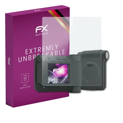 atFoliX Glass Protector for Swissphone s.QUAD X35 9H Hybrid-Glass - image 1 of 4