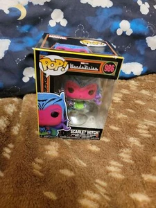 Scarlet Witch (Black Light} Wandavision Funko Pop - Picture 1 of 6