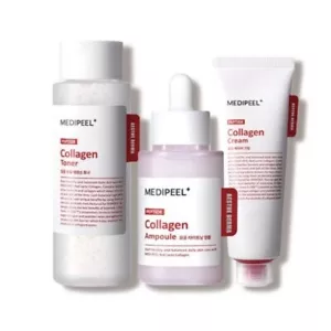 MEDIPEEL+ Medi peel Colágeno Lacto Rojo Juego de 3 piezas Cuidado de la Piel Coreano - Imagen 1 de 4