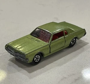 Matchbox Mercury Cougar No 62 Superfast Toy Car Vintage Collectable Model Green - Picture 1 of 14