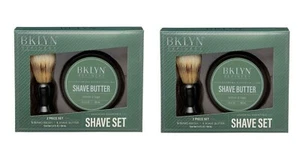Set da barba BKLYN RAFFINERY BEARD (confezione da 2)ottima idea regalo - Foto 1 di 1
