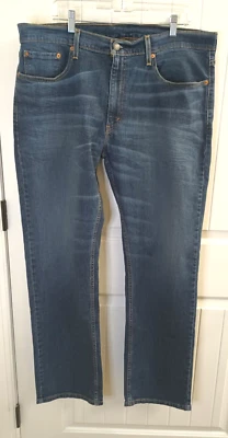 Levis 559 Denim Jeans Medium Wash Men's Size 39X32.5 Actual - Image 1 of 4