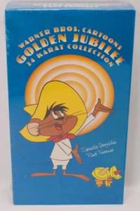 Warner Bros. Cartoons Golden Jubilee 24 Karat Collection - Speedy Gonzales Fast - Picture 1 of 12
