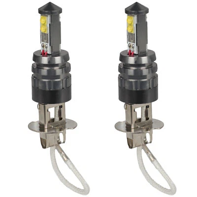 H3 2019 Brillante 60W LED Xenón Blanco Puro Luz Antiniebla Smd Bombilla Coche 6000K HID Foto 1 de 3