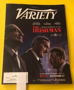 Variety Magazine October 1, 2019 | Robert De Niro, Al Pacino,The Irishman | - Picture 1 of 2