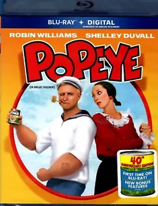 Popeye - Robin Williams , Shelly Duvall , Music by Harry Nilsson - New BluRAY - Picture 1 of 2