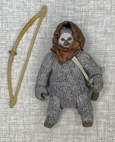 WRONG COWL 3.75 Star Wars Tours Boarding Party EWOK KAINK figure LOOSE Disney Cover