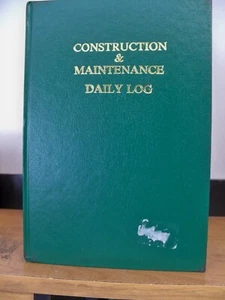 NEW OTHER Construction & Maintenance Daily Log Safety Meeting Outlines 2021 ED. - Picture 1 of 3