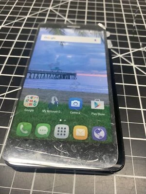 Alcatel Pixi Glory 4G LTE Tracfone A321BL 8GB Preto - - Imagem 1 de 4