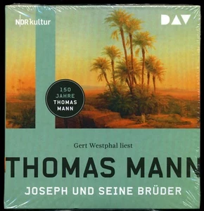 Thomas MANN★JOSEPH UND SEINE BRÜDER★Hörbuch★3-MP3-CD★Gert WESTPHAL liest★NEU!★ - Bild 1 von 2