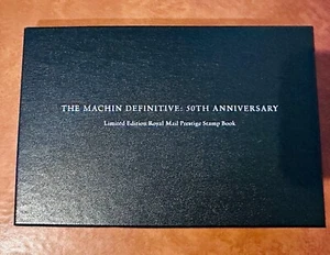 2017 THE MACHIN DEFINITIVE: 50TH ANNIVERSARY Prestige Booklet LIMITED EDITION - Picture 1 of 4