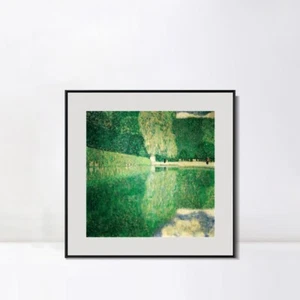 Lienzo enmarcado serie de impresión de giclee #051 por Gustav Klimt arte de pared decoración del hogar - Imagen 1 de 17