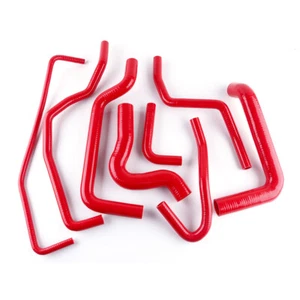 For FIAT COUPE 1996 1997 1998 1999 2000 20 20V SILICONE RADIATOR HOSE KIT RED - Bild 1 von 9