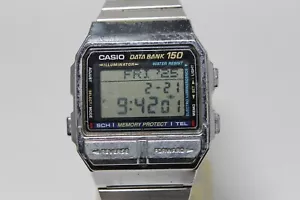 CASIO DATA BANK DB-1500 silver telememo - Picture 1 of 12