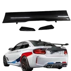 Kohlefaser Kofferraumspoiler Heckflügel Für BMW 2 3 4er M2 M3 M4 F22 F80 F82 F30 - Picture 1 of 9