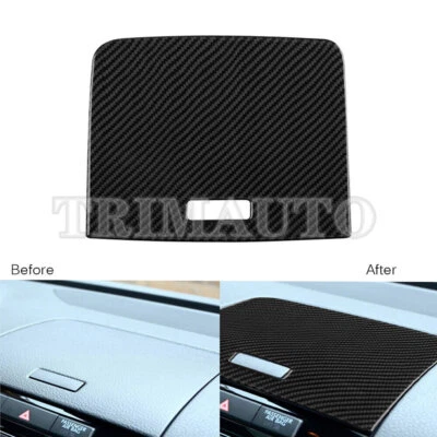 For Volkswagen Touareg Carbon Center Dashboard Storage Box Panel Cover 2011-2018 - Image 1 of 4