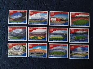 RUSSIA 2018 STADIUM FOOTBALLER SANDWICHES STADIUM WC ** CHOOSE FIGURE WITH VELINA **